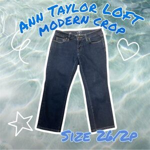 LOFT MODERN CROP JEANS 26/2P